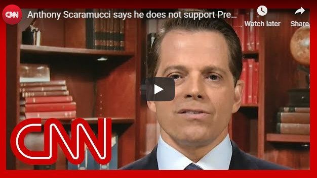 Anthony Scaramucci Says He Does Not Support President Trump’s Reelection