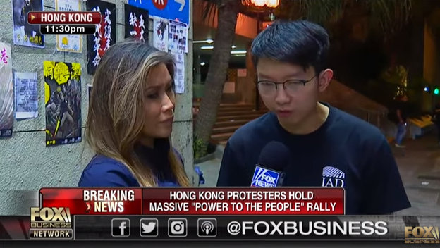 Powerful Comments From Protester in Hong Kong Against Communist Party