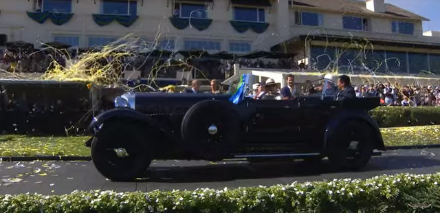 Beautiful 1931 Bentley 8 Liter Gurney Nutting Sports Tourer Takes Best of Show at Pebble