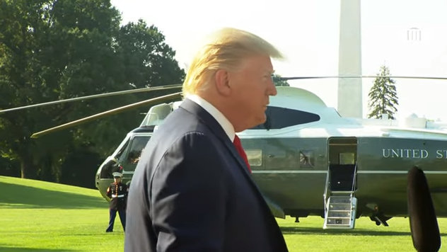 President Trump Before Marine One Departure Issued on: August 7, 2019