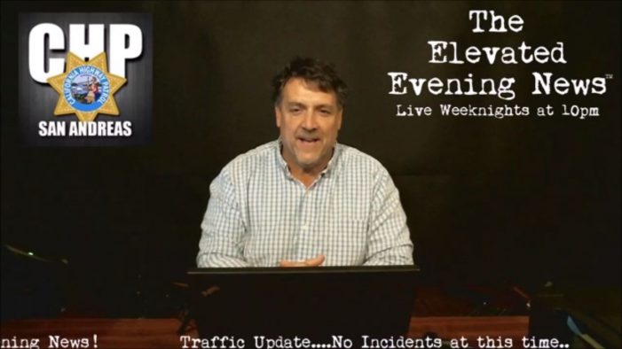 The Elevated Evening News™ Live Tonight at 10pm….Replay of Last Night’s Show Below