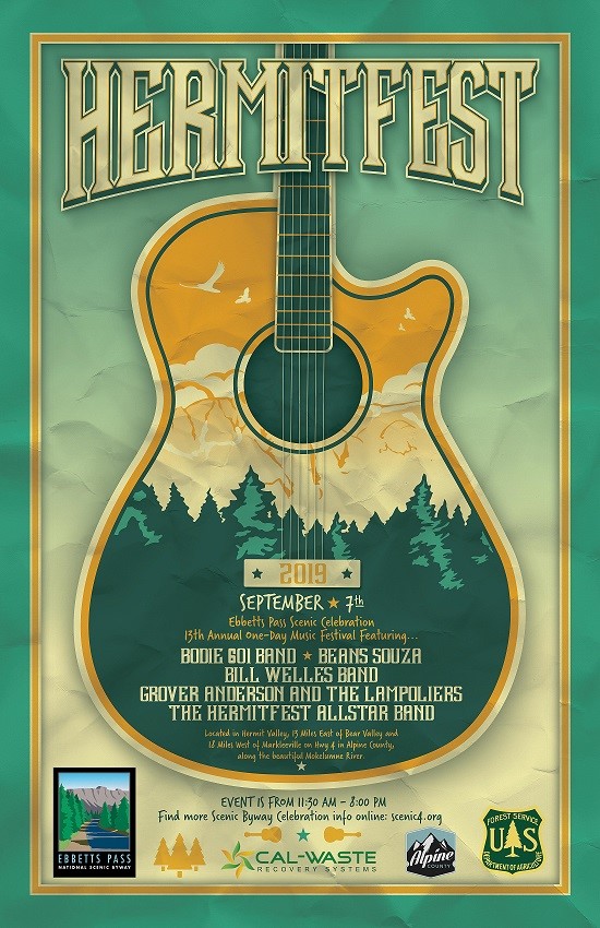 13th Annual Hermitfest High Country Music Festival is September 7th