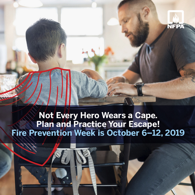 2019 Fire Prevention Week 1ST Responder /Public Service Day