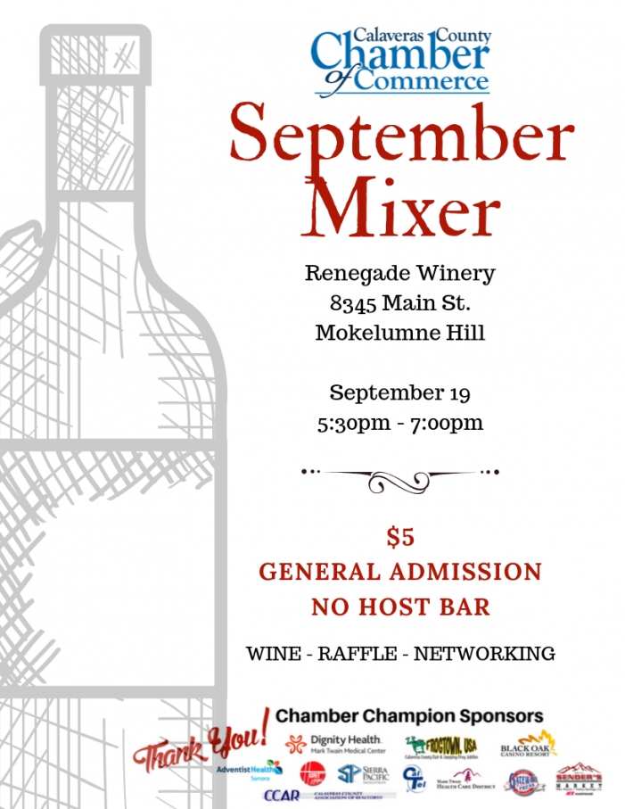 Mix & Mingle in Mokelumne Hill Tonight!