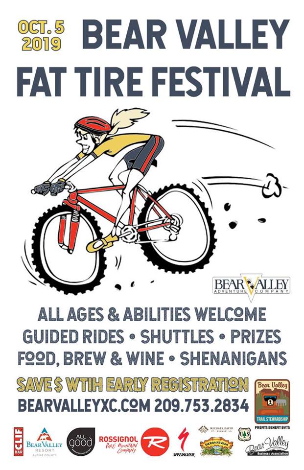 The 2019 Bear Valley Fat Tire Festival is October 5th