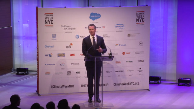 Governor Gavin Newsom’s Opening Remarks at Climate Week NYC