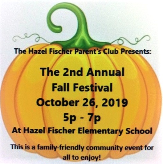Make Plans to Attend Hazel Fischer’s 2nd Annual Fall Festival on Oct 26th from 5-7pm!