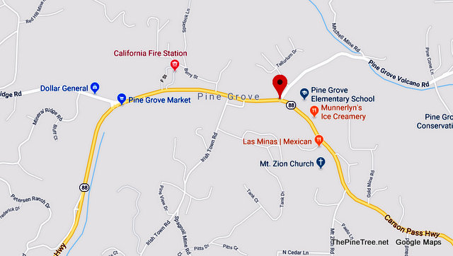 Traffic Update….Collision Near Sr88 / Pine Grove Volcano Rd