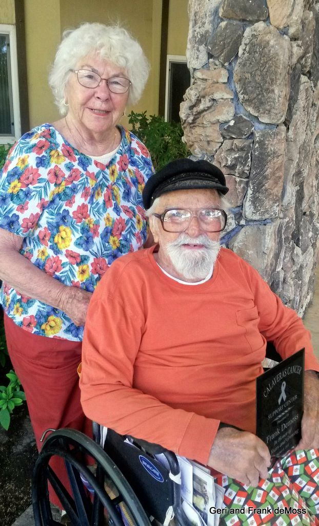 Frank deMoss: His Simple Idea Launches Decades of Support for Cancer Patients Longtime San Andreas Resident Shares Inspiring Memories