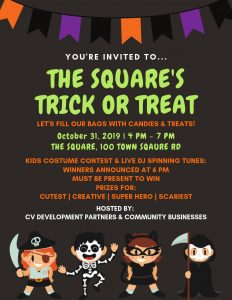 Trick or Treating Tonight at The Square in Copper Valley
