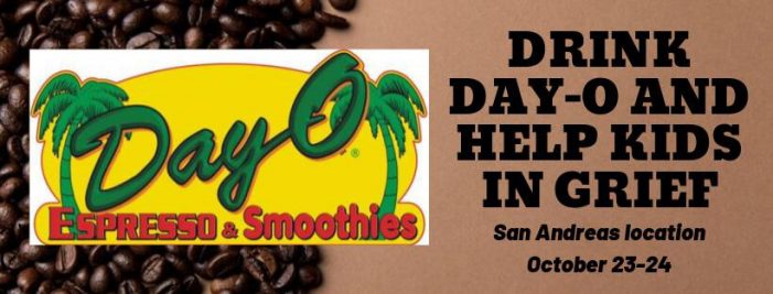 Buy Your Drinks & Treats at Day-O Espresso on October 23rd & 24th!