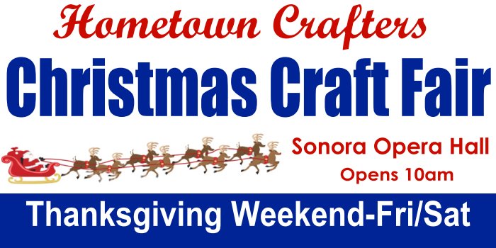The 27th Annual Hometown Crafters Christmas Craft Fair!