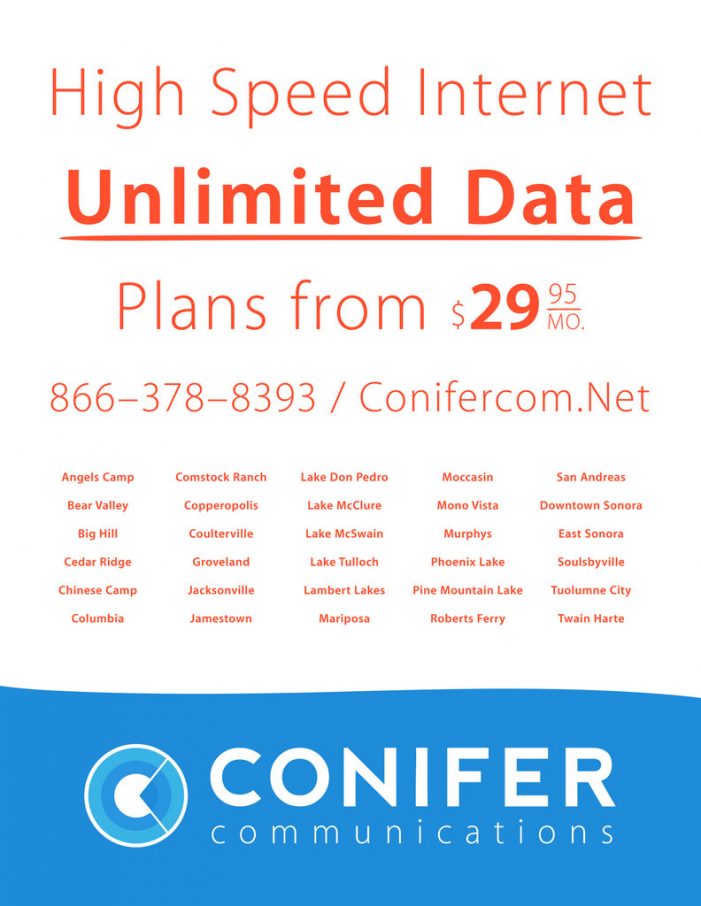 High Speed Wireless Internet Unlimited Data – No Hidden Fees!  From Conifer Communications