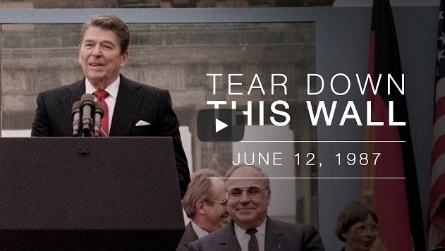 President Reagan’s “Berlin Wall” Speech at the Brandenburg Gate