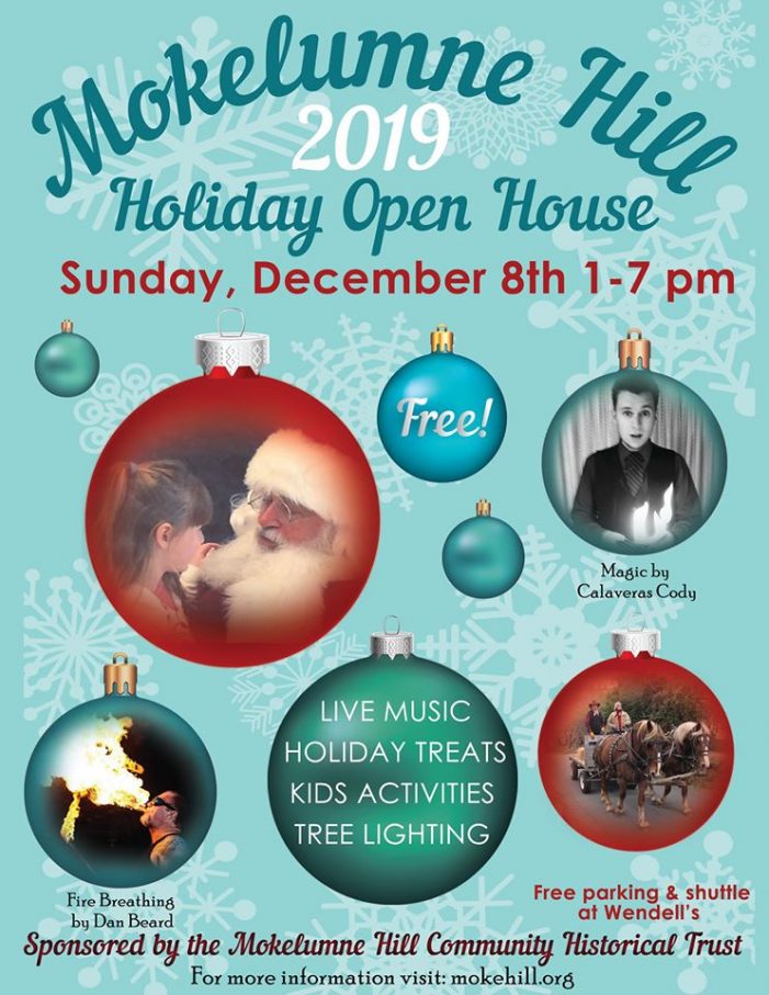 The 2019 Annual Mokelumne Hill Holiday Open House