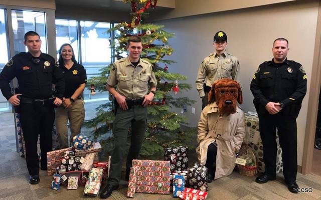 Calaveras Sheriff’s Explorers & McGruff Made Christmas Better for Local Families
