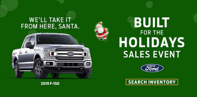 Smiles, Service & Holiday Savings at Your Local Sonora Ford Dealer