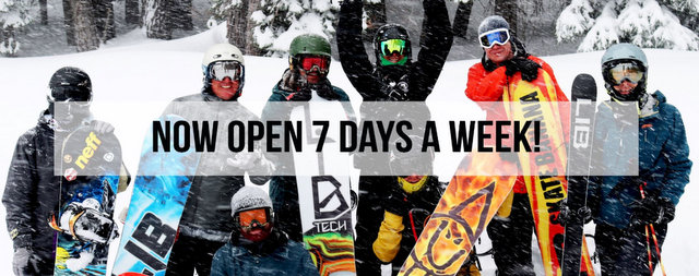 Bear Valley Begins 7 Day a Week Operations for Season Today!  Your “Pure Mtn Fun” Awaits!