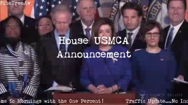 Speaker Pelosi Press Conference Announcing New USMCA Agreement