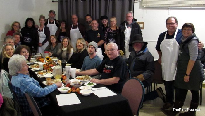 Almost 300 Served at The 12th Annual Ebbetts Pass Moose Lodge Community Thanksgiving Dinner