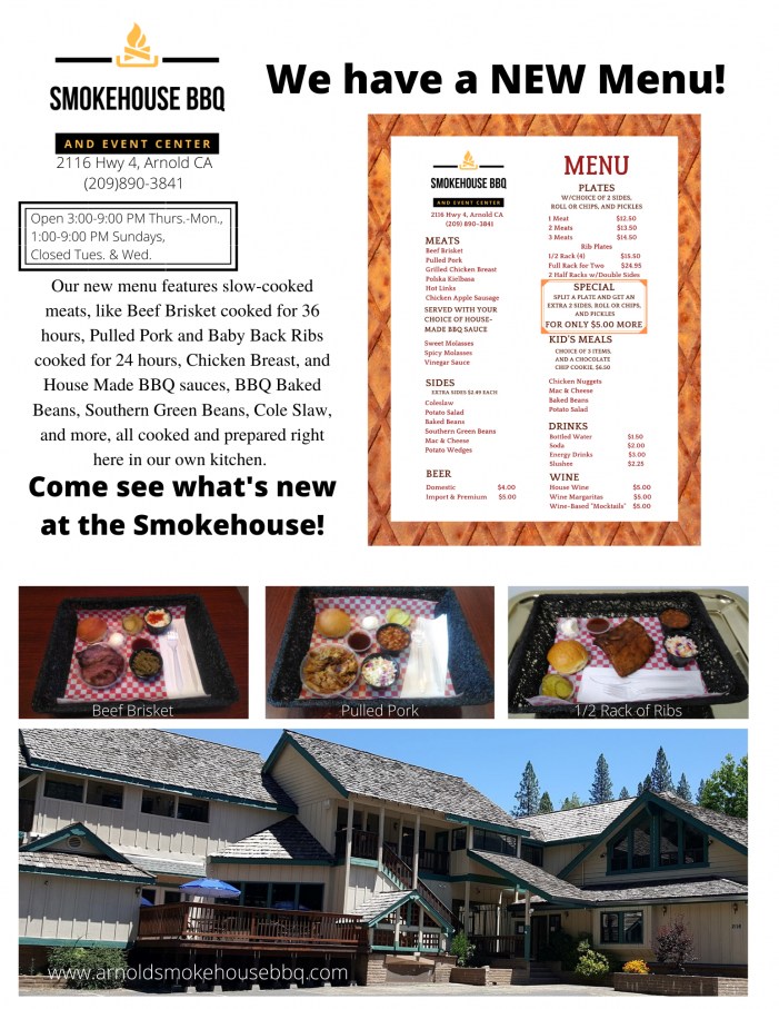 Come See What’s New at Smokehouse BBQ!