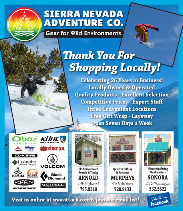 The SNAC Family Thanks You for Shopping Locally!!  Your Outdoor Social Distancing Activity Destination!!
