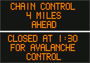 Sunday Chain Control Update for Our Local Highways!  Hwy 88 Closing at Carson Spur at 1:30pm