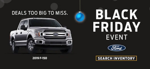 Smiles, Service & Holiday Black Friday Savings at Your Local Sonora Ford Dealer