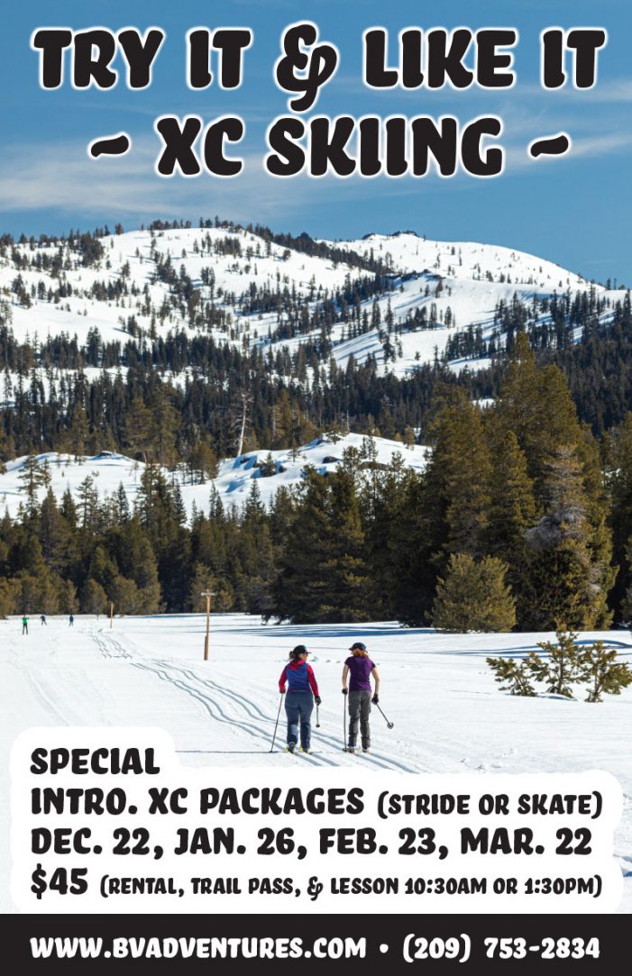Try It & Like It XC Skiing at Bear Valley Adventure Company