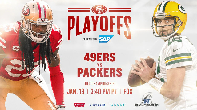 49ers to Host Packers in NFC Championship Game