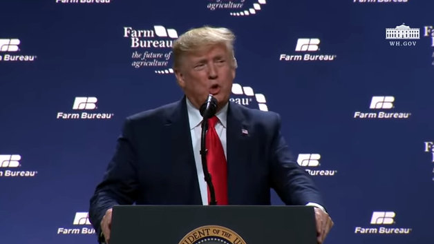 President Trump at American Farm Bureau Federation Convention