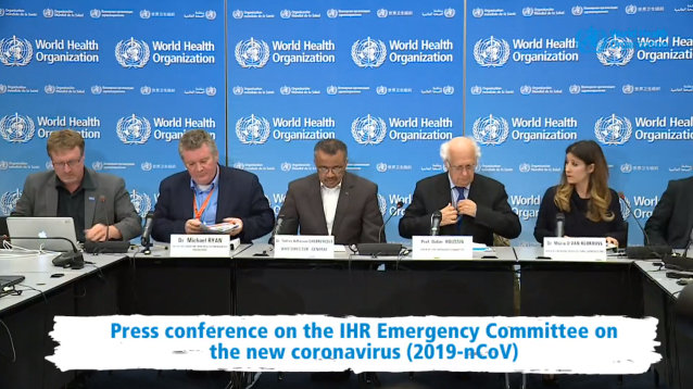 WHO Declares the New Coronavirus Outbreak a Public Health Emergency