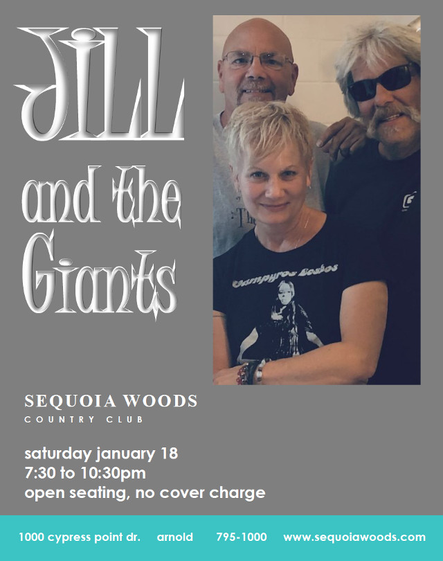 Jill & The Giants Will Rock Your World on January 18th