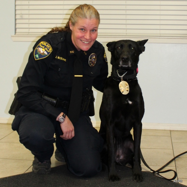 Retirement of K9 Thor & Acceptance & Swearing in of K9 Valkyrie