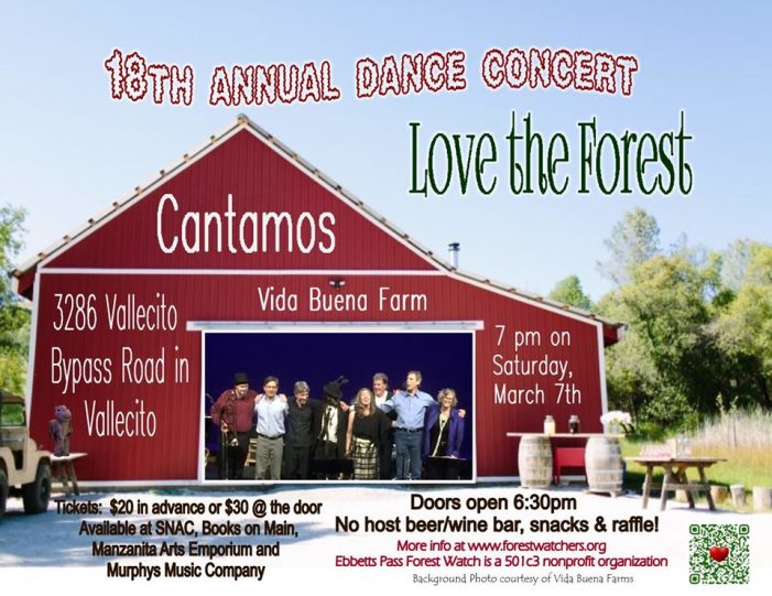 The 18th Annual “Love the Forest” Concert Will Rock Vallecito on March 7th!
