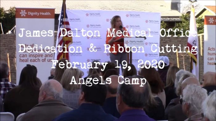 The Ribbon Cutting & Dedication for the James Dalton Medical Office Video & Photos Below!