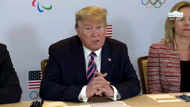 President Trump at Briefing with U.S. Olympic Committee & LA 2028 Organizers