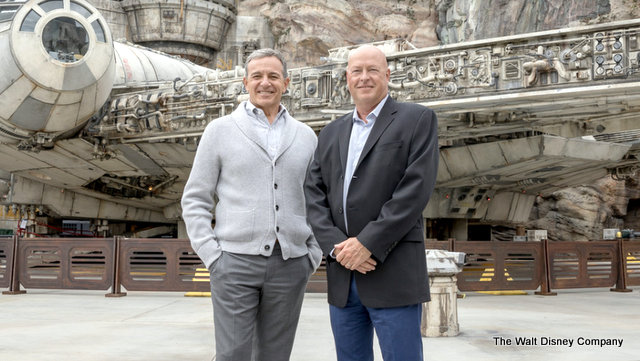 Bob Chapek Named Chief Executive Officer of The Walt Disney Company Robert A. Iger Assumes Role of Executive Chairman through 2021