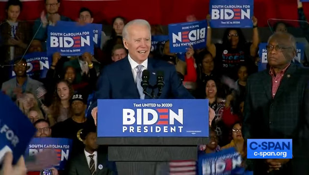 Joe Biden South Carolina Democratic Primary Victory Speech