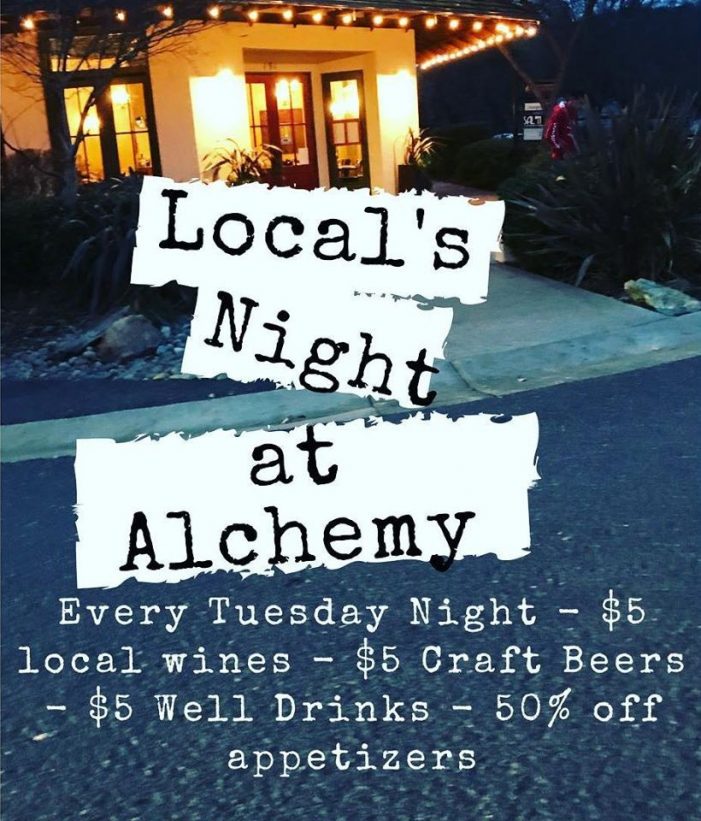 Local’s Night at Alchemy on Feb 25,  Music by Manny Sosa