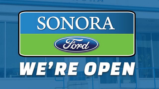 Sonora Ford is Open with Safety Precautions in Place.  Shop Local Today!