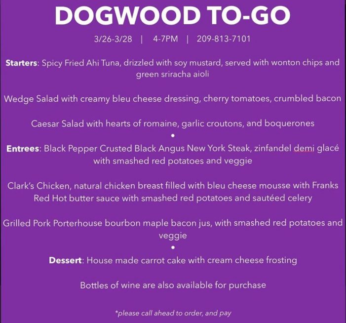 A Dogwood To-Go Meal Is a Perfect Compliment For Binge Watching