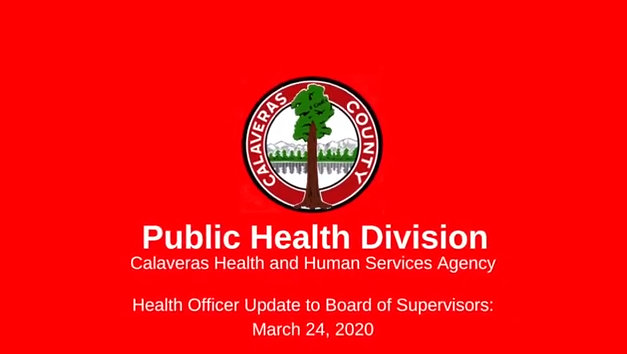 COVID-19 Update: Calaveras County Public Health Officer, Dr. Kelaita