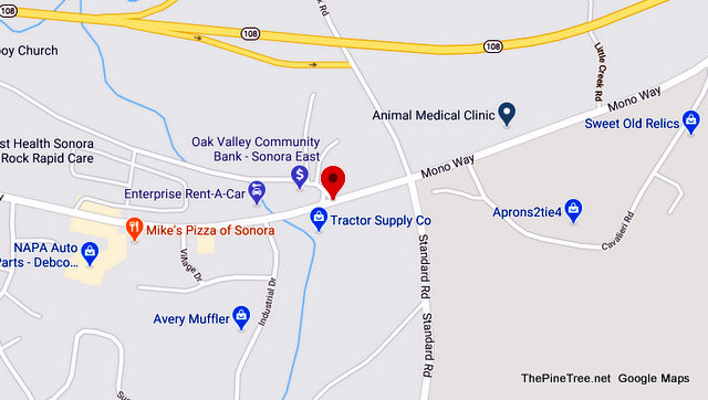 Traffic Update….Ford vs Ford Collision Near Mono Way / Peaceful Valley Rd