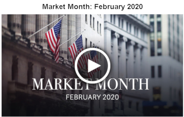 Monthly Market Update from Brian J. Tewksbury