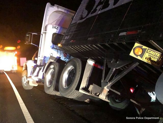 “Too Much Good Stuff” Leads to Big Rig Almost Overturning