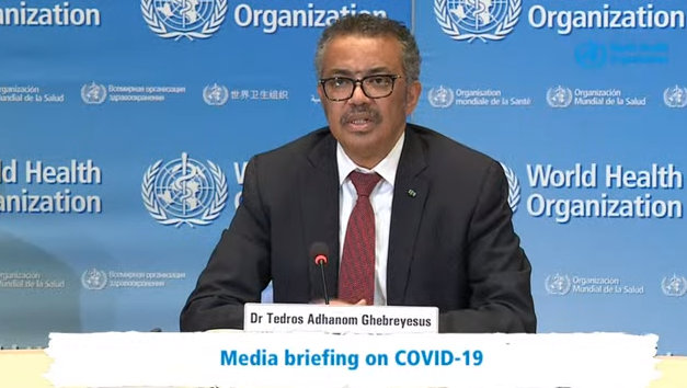 WHO Director-General Responds to President Trump in Opening Remarks at COVID-19 Media Briefing