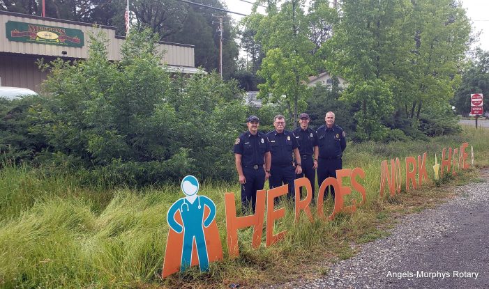 Celebrating Heroes Throughout the County as Signs Move to Murphys