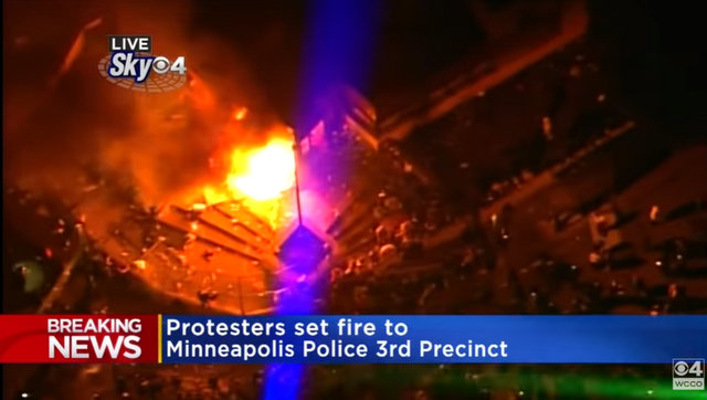 Protesters Breach Minneapolis Police’s 3rd Precinct, Set Fires Inside