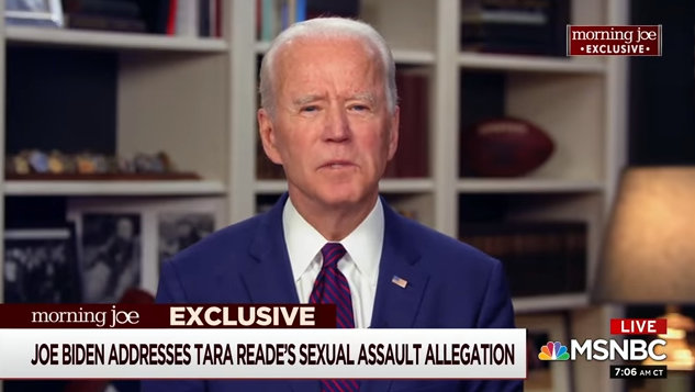 Biden Denies Sexual Assault Allegation From Tara Reade  ~ Morning Joe | MSNBC